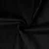 Poszewka poduszka dekor welur czarna matowa 40x40